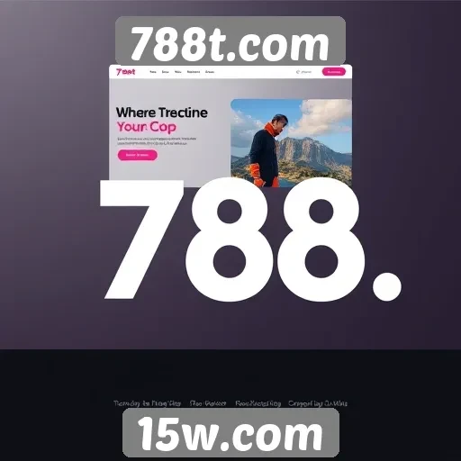 Tendências de design no site 788t.com